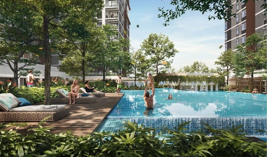 Ambience Gamuda được thiết kế và tiện ích mang chuẩn sống Singapore