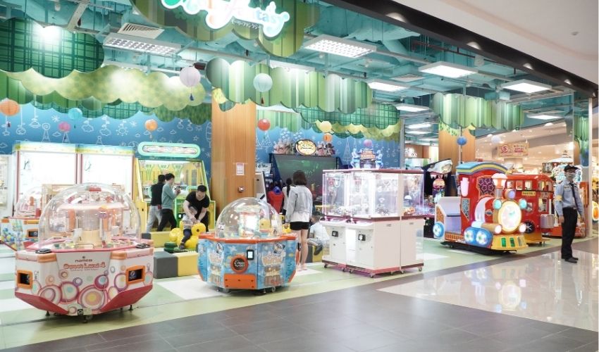 Khu vực vui chơi giải trí khi đến với Aeon Mall Lê Chân Hải Phòng
